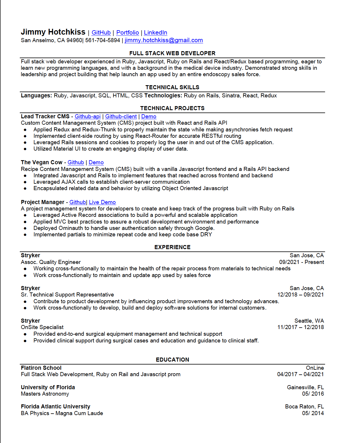 Resume
